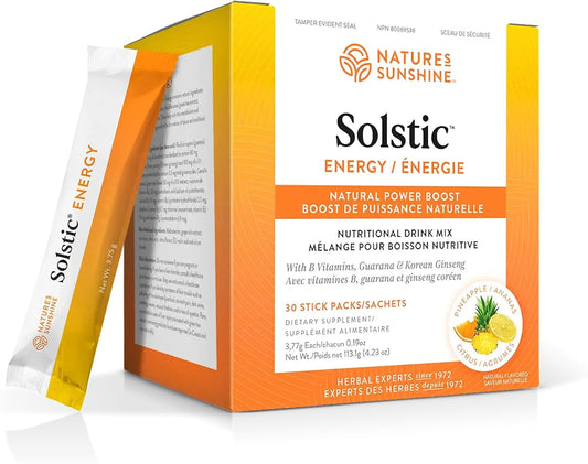 Nature's Sunshine Solstic Energy, 0.14 Ounce each, 30 Count (Pack of 1)